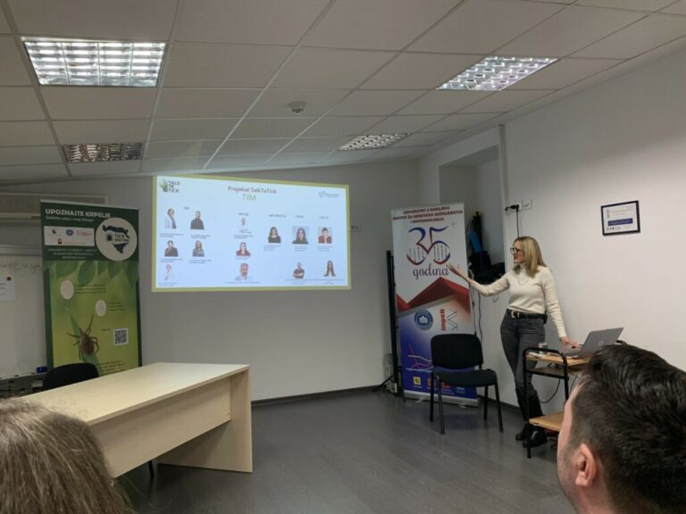 Poseta dr Gorane Veinović Institutu za genetičko inžinjerstvo i biotehnologiju u Sarajevu